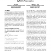 Modeling distances in large-scale networks by matrix factorization