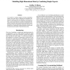 Modeling High-Dimensional Data by Combining Simple Experts