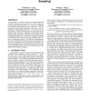 Modeling High-Dimensional Index Structures using Sampling