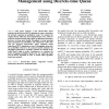 Modelling BLUE Active Queue Management using Discrete-time Queue