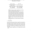 Modelling the Work Flow of a Nuclear Waste Management Program