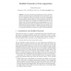 Modified Numerals as Post-Suppositions