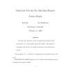 Monotone Circuits for Matching Require Linear Depth