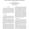 Monte Carlo-Alternative Probabilistic Simulations for Analog Systems