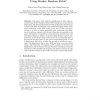 Motion Compensated Color Video Classification Using Markov Random Fields