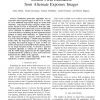 Motion Field Estimation from Alternate Exposure Images