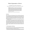 Motion Segmentation: a Review