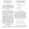 Movement of small amplitude parts in a coupled chaotic system