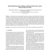 Multi-Modal Interaction of Human and Home Robot in the Context of Room Map Generation