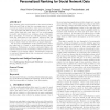 Multi-relational matrix factorization using bayesian personalized ranking for social network data