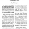 Multi-robot Simultaneous Localization and Mapping using Particle Filters