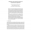 Multi-stage Aspect-Oriented Composition of Component-Based Applications
