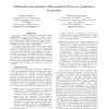 Multimedia and metadata watermarking driven by application constraints