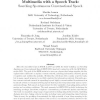 Multimedia with a speech track: searching spontaneous conversational speech