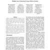 Multiple Layer Clustering of Large Software Systems
