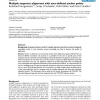 Multiple sequence alignment with user-defined anchor points