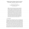 Multiple Target Tracking in World Coordinate with Single, Minimally Calibrated Camera