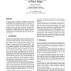 Multiresolution sampling procedure for analysis and synthesis of texture images