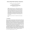 Muscle Loadings While Using Finger as Input Device