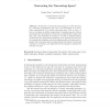 Narrowing the Narrowing Space