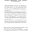 Near-Linear Unconditionally-Secure Multiparty Computation with a Dishonest Minority