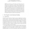 Negative Cycle Detection Problem