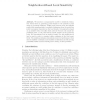 Neighborhood-Based Local Sensitivity