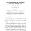 Neighbourhood Graphs of Cayley Graphs for Finitely-generated Groups