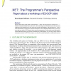 .NET: The Programmer's Perspective