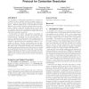 Network adiabatic theorem: an efficient randomized protocol for contention resolution