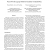 Neural Network Language Models for Translation with Limited Data