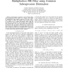 New cost-effective VLSI implementation of multiplierless FIR filter using common subexpression elimination