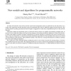 New models and algorithms for programmable networks