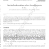 New third order nonlinear solvers for multiple roots