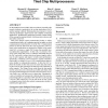 NoC-aware cache design for multithreaded execution on tiled chip multiprocessors