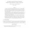Non-Negative Principal Component Analysis: Message Passing Algorithms and Sharp Asymptotics