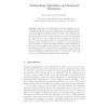 Nonblocking Algorithms and Backward Simulation