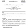 Nondifferentiable second order symmetric duality in multiobjective programming