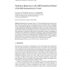 Nonlinear Behaviour in the MPI-Parallelised Model of the Rat Somatosensory Cortex