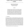 Nonlinear Markov Networks for Continuous Variables