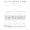 Nonlocal Discrete Regularization on Weighted Graphs: A Framework for Image and Manifold Processing