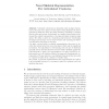 Novel Skeletal Representation for Articulated Creatures