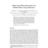 Object-based Place Recognition for Mobile Robots Using Panoramas
