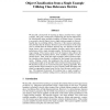 Object Classification from a Single Example Utilizing Class Relevance Metrics