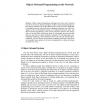 Object-Oriented Programming on the Network