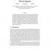 Object Recognition using the Invariant Pixel-Set Signature
