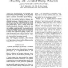 Object Segmentation Using Background Modelling and Cascaded Change Detection