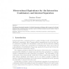 Observational Equivalence for the Interaction Combinators and Internal Separation