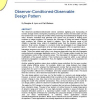 Observer-Conditioned-Observable Design Pattern