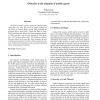Obstacles to the Adoption of Mobile Agents